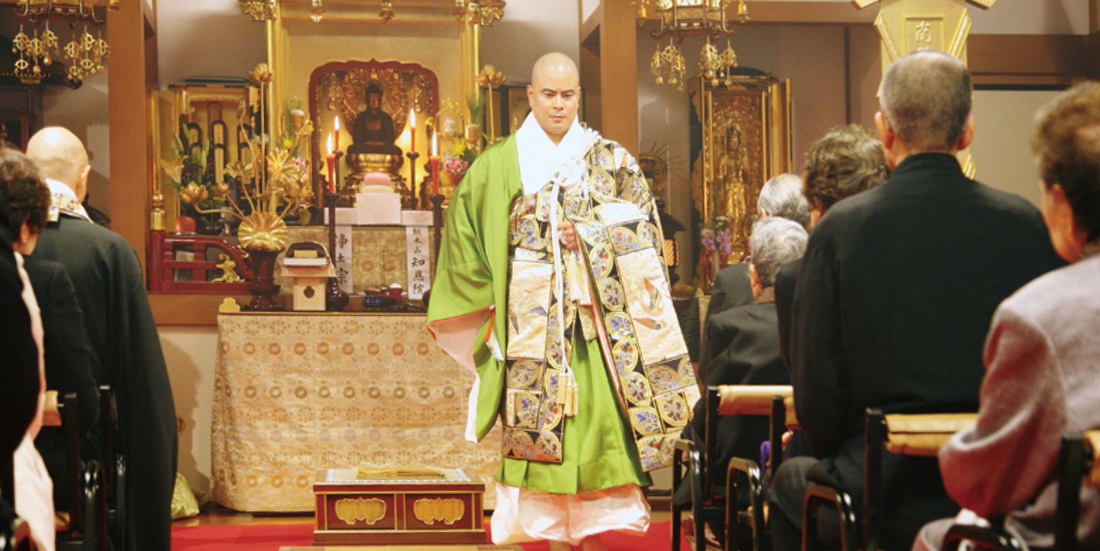 第七世住職の晋山式